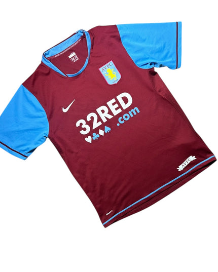 Aston Villa Football Shirt 2007/2008 Home (M)