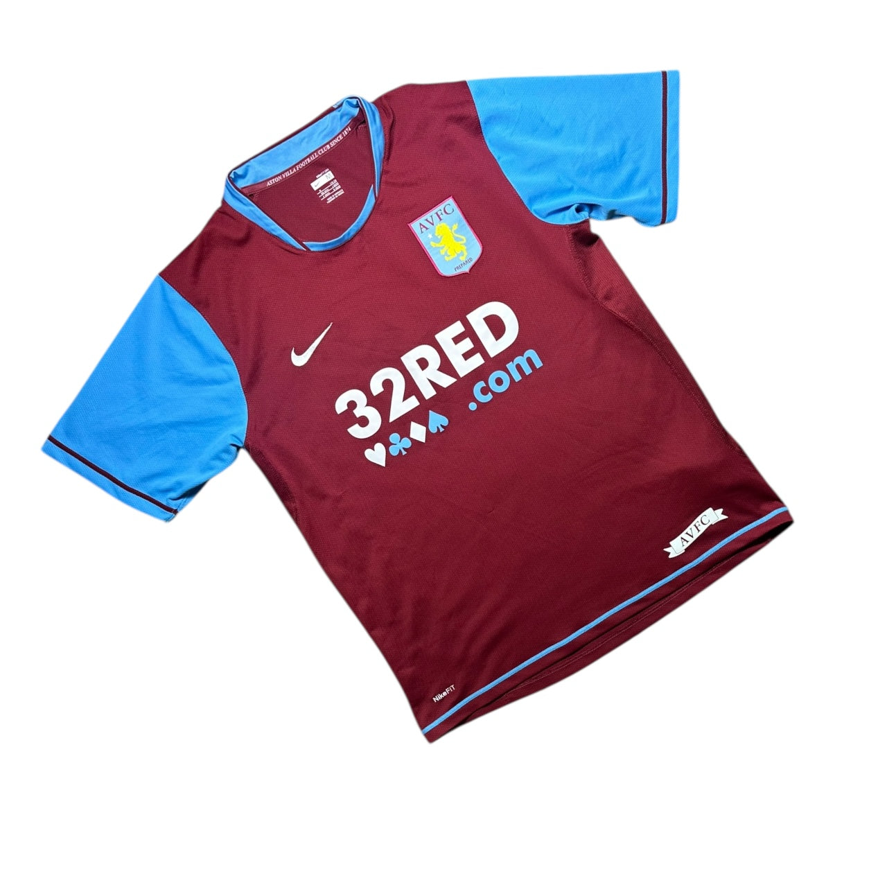 Aston Villa Football Shirt 2007/2008 Home (M)