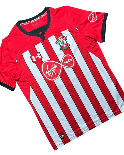 Southampton 2018/2019 Home Football Shirt Elyounoussi 11