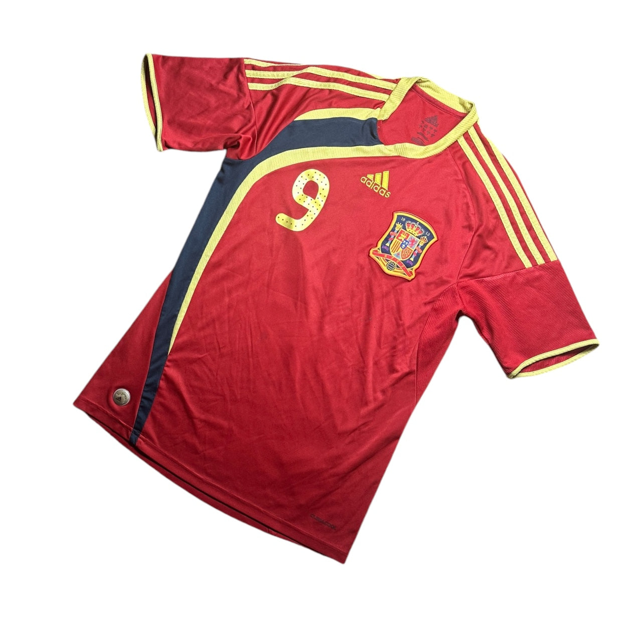 Spain Football Shirt 2009 Confederations Cup Home Torres 9 (S)