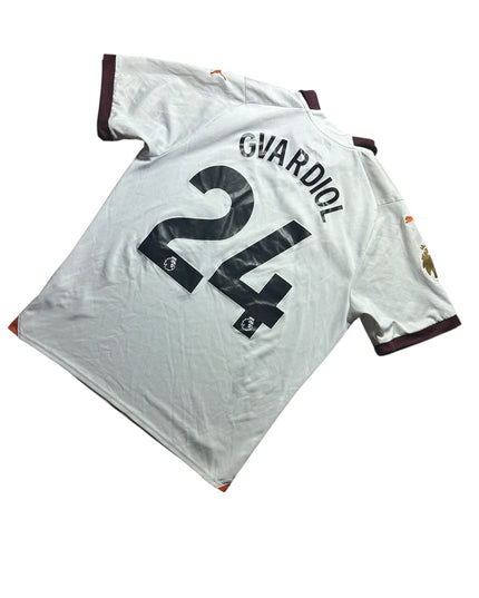 Manchester City Football Shirt Away 2023/2024 Gvardiol 24 (L)