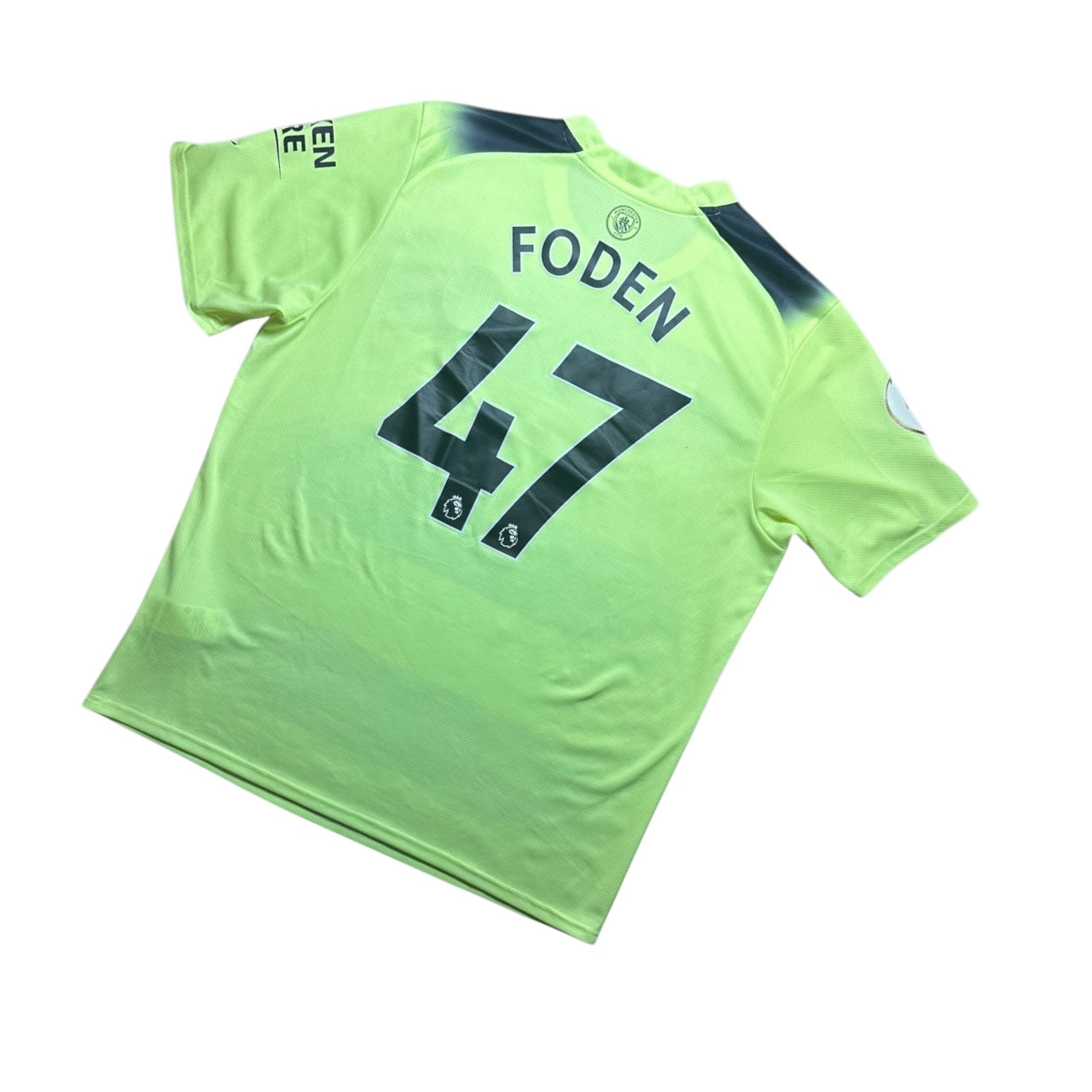 Manchester City Football Shirt 2022/2023 Third Foden 47 (XL)