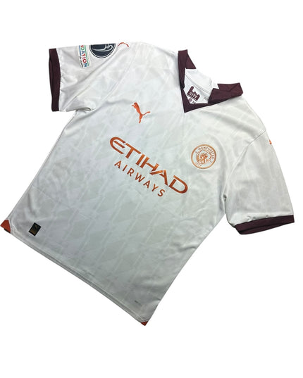 Manchester City Football Shirt Away 2023/2024 Doku 11 (L)