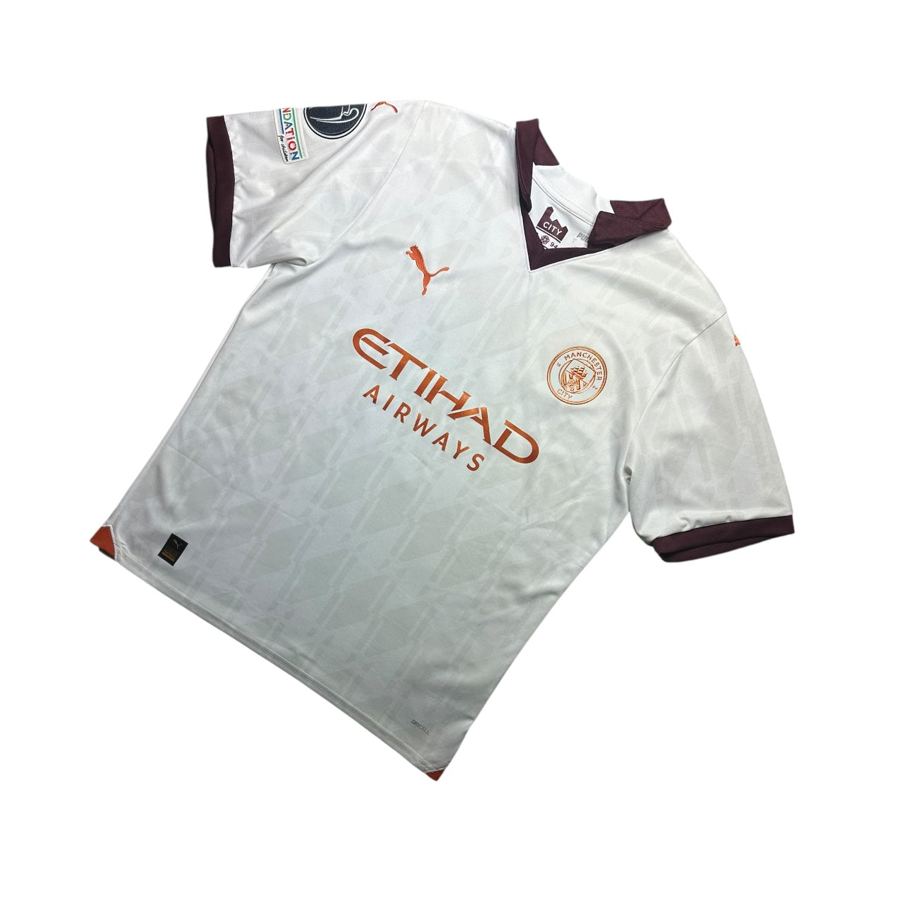 Manchester City Football Shirt Away 2023/2024 Doku 11 (L)