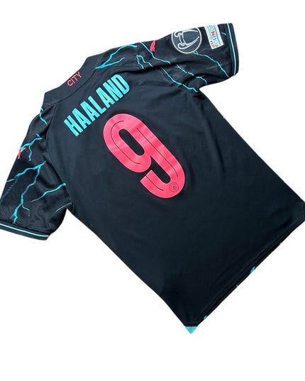 Manchester City 2023/2024 Third Football Shirt Haaland 9 (S)