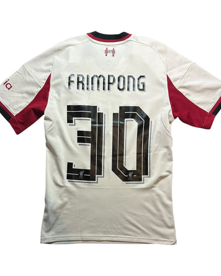 Liverpool Football Shirt Away 2025/2026 Frimpong 30 (S)