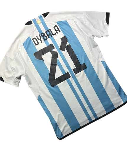 Argentina Football Shirt Home 2022/2023 Dybala 21 (L)