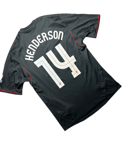 Liverpool Football Shirt Away 2011/2012 Henderson 14 (M)
