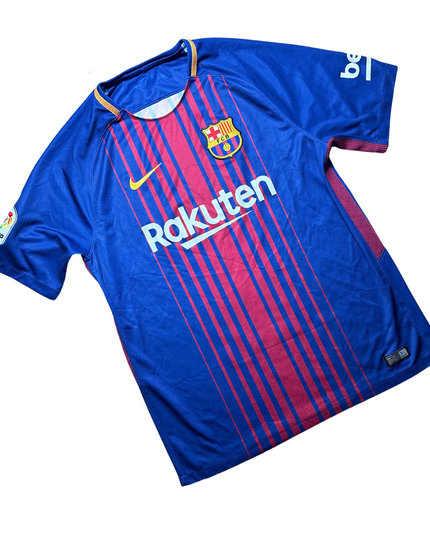 Barcelona 2017/2018 Home Football Shirt