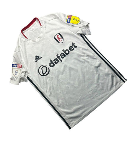 Fulham Football Shirt Home 2019/2020 Ream 13 EFL Patches (M)