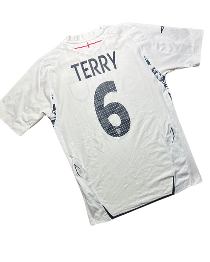 England 2008/2010 Home Football Shirt Terry (6)
