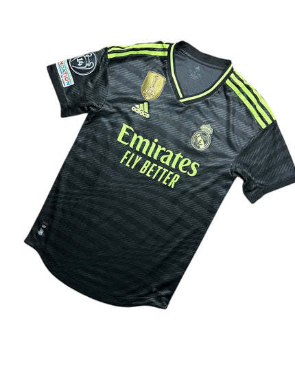 Real Madrid Football Shirt Third 2022/2023 Vini JR 20 HeatRdy UCL (S)