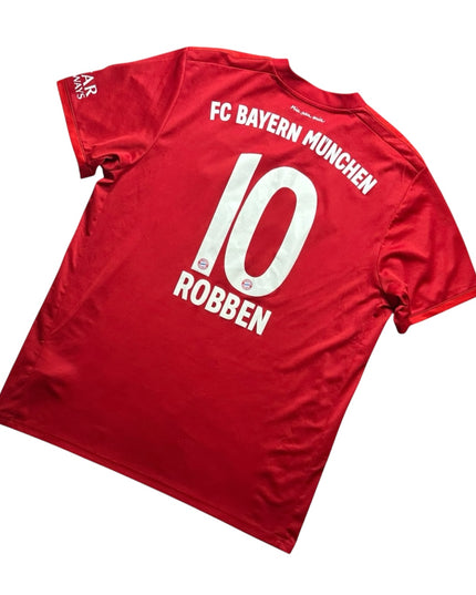 Bayern Munich Football Shirt Home 2019/2020 Robben 10 (XL)