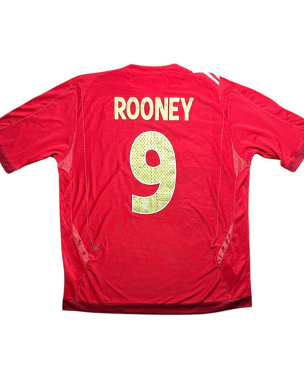 England Football Shirt 2006 Away Rooney 9 (XL)