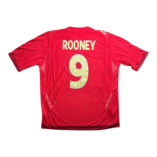 England Football Shirt 2006 Away Rooney 9 (XL)