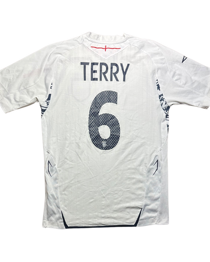 England 2008/2010 Home Football Shirt Terry (6)