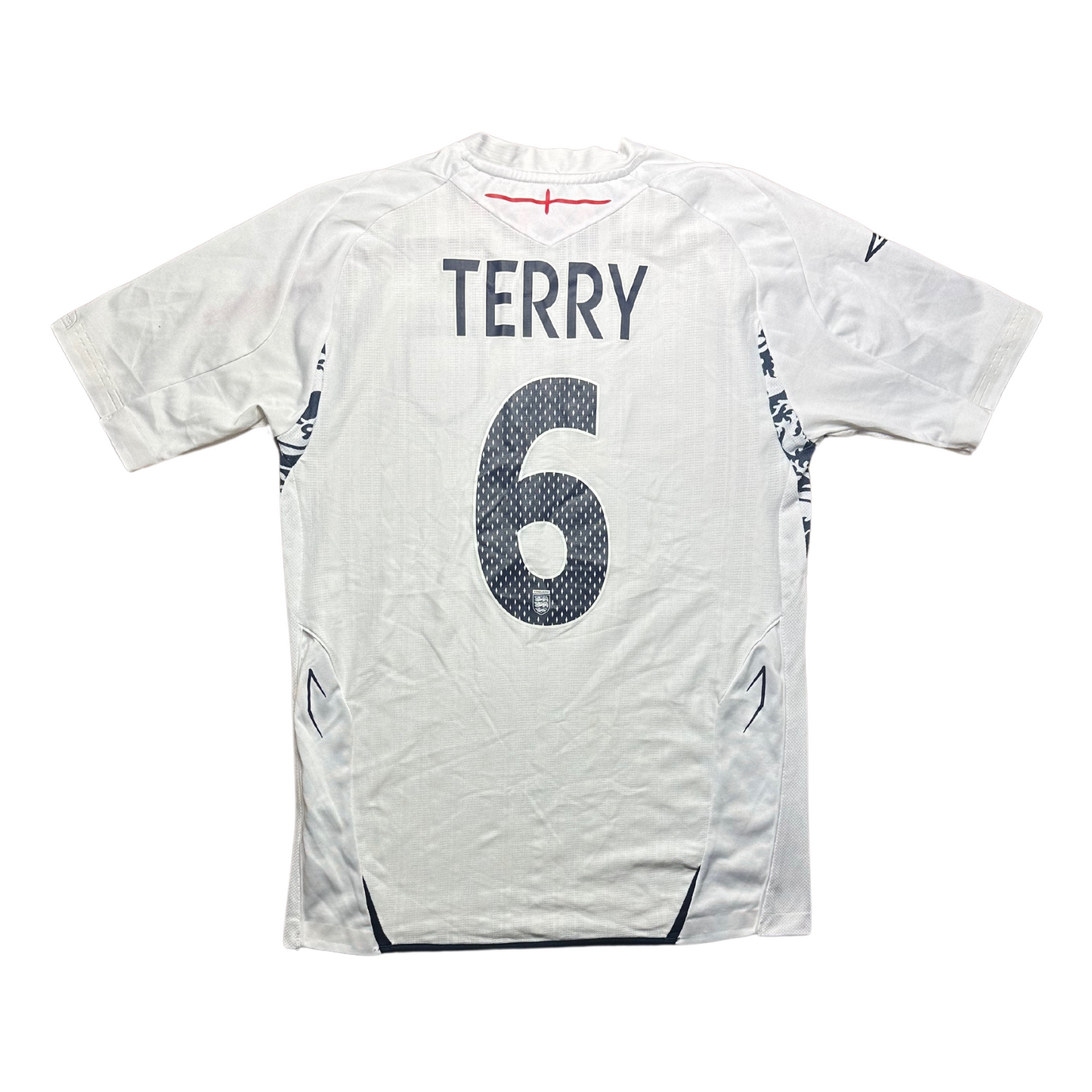 England 2008/2010 Home Football Shirt Terry (6)