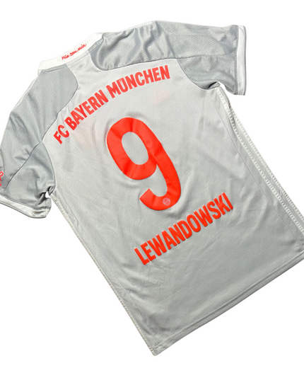 Bayern Munich 2020/2021 Away Football Shirt Lewandowski (9)