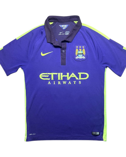 Manchester City Football Shirt 2014/2015 Third Kun Aguero 16 (M)
