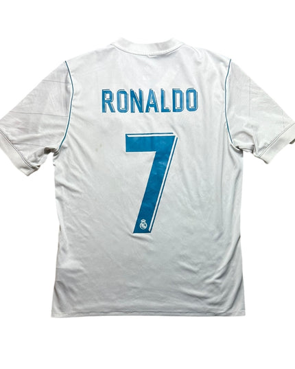 Real Madrid Football Shirt 2017/2018 Home Ronaldo 7 (Youth XL)