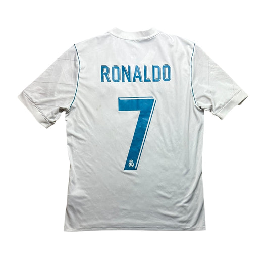 Real Madrid Football Shirt 2017/2018 Home Ronaldo 7 (Youth XL)