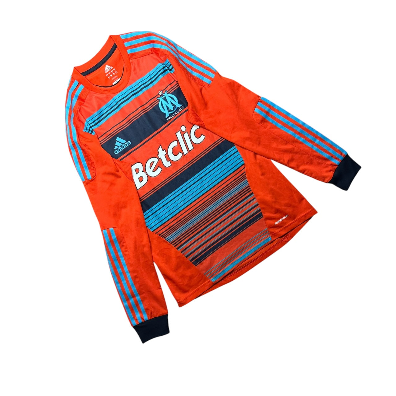 Marseille Football Shirt 2011/2012 Away L/S (M)