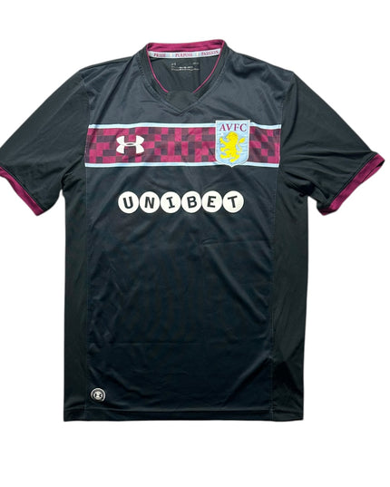 Aston Villa Football Shirt Away 2017/2018 Terry 26 (M)