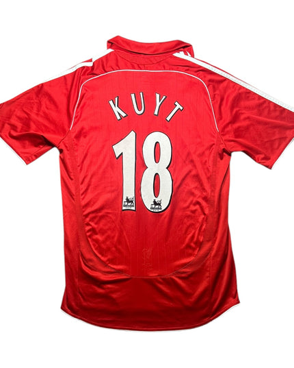 Liverpool Football Shirt 2006/2008 Home Kuyt 18 (M)