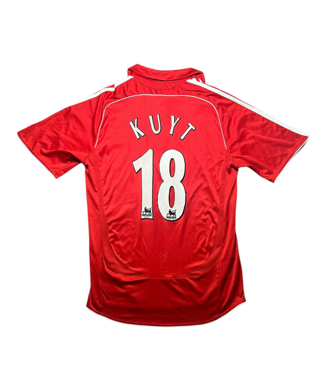 Liverpool Football Shirt 2006/2008 Home Kuyt 18 (M)