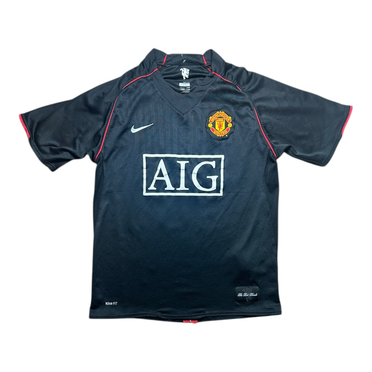 Manchester United Football Shirt 2007/2008 Away Rooney 10 (M)
