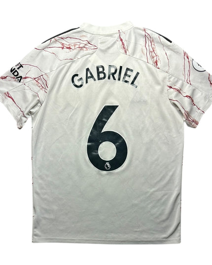 Arsenal Football Shirt 2020/2021 Away Gabriel 6 (L)