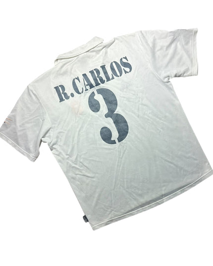 Real Madrid Football Shirt 2001/2002 Home R.Carlos 3 (L)