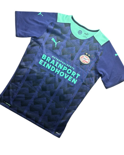 PSV Football Shirt Away 2021/2022 Madueke 10 Player Issue (M)