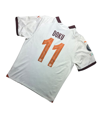 Manchester City Football Shirt Away 2023/2024 Doku 11 (L)
