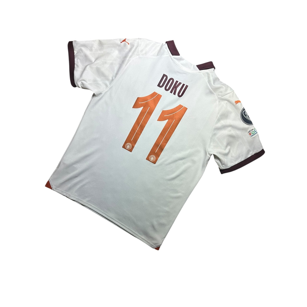 Manchester City Football Shirt Away 2023/2024 Doku 11 (L)