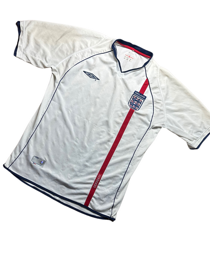 England 2002 Home Football Shirt