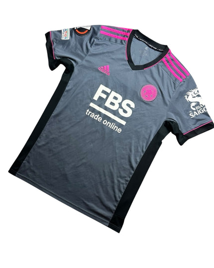 Leicester City Football Shirt Third 2021/2022 Europa Barnes 7 (M)