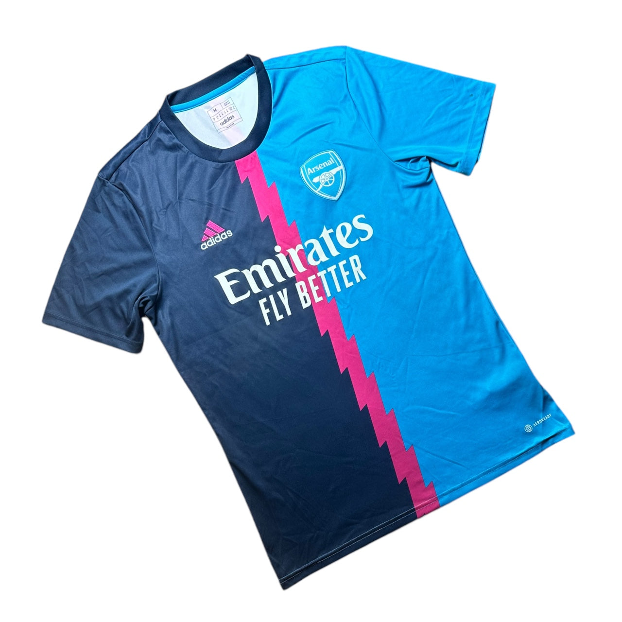 Arsenal Football Shirt 2022/2023 Pre Match Shirt (M)