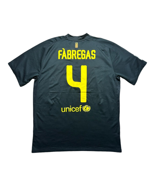 Barcelona FC 2011/2012 Away Football Shirt Fabregas 4 (XL)