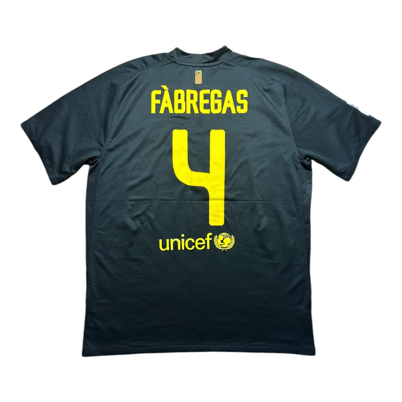 Barcelona FC 2011/2012 Away Football Shirt Fabregas 4 (XL)