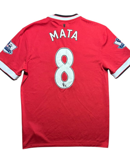 Manchester United Football Shirt 2014/2015 Home Mata 8 (M)