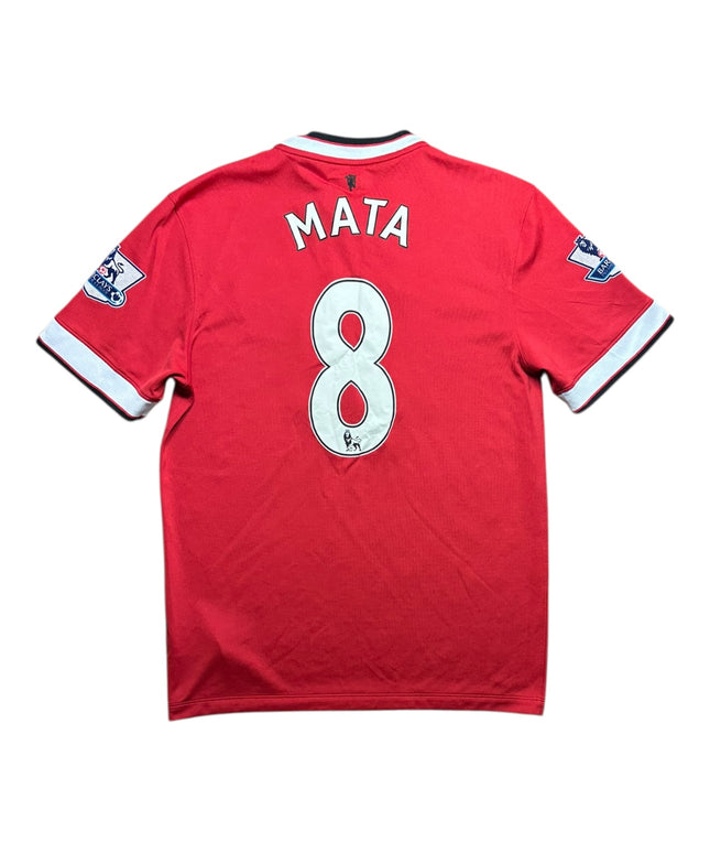 Manchester United Football Shirt 2014/2015 Home Mata 8 (M)