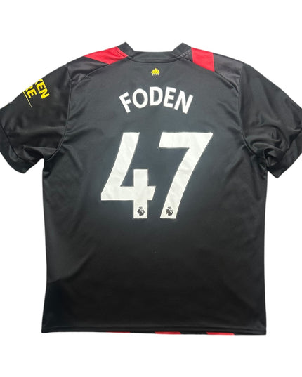 Manchester City Football Shirt Away 2022/2023 Foden 47 (XL)