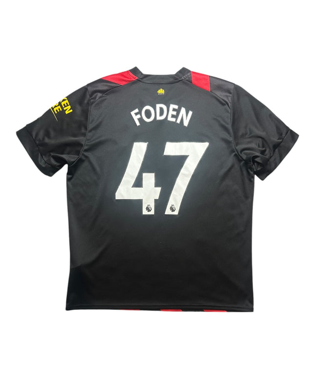 Manchester City Football Shirt Away 2022/2023 Foden 47 (XL)