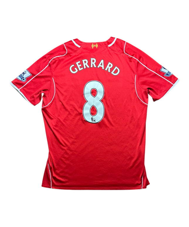 Liverpool Football Shirt 2014/2015 Home Gerrard 8 (XL)