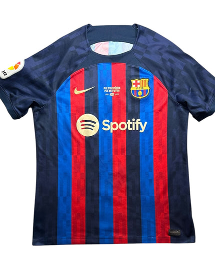 Barcelona Football Shirt Home 2022/2023 Lewandowski 9 (L)