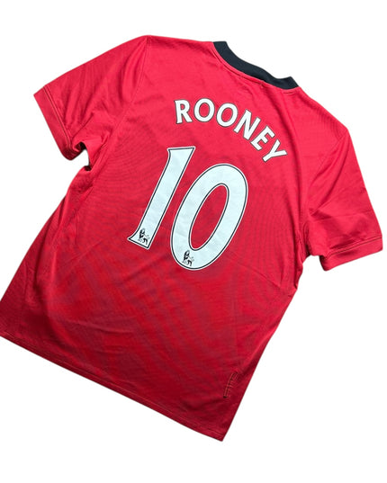 Manchester United Football Shirt 2009/2010 Home Rooney 10 (M)