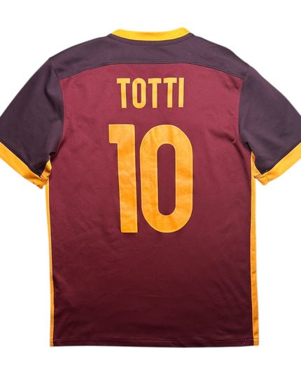 Roma Football Shirt Home 2015/2016 Totti 10 (M)
