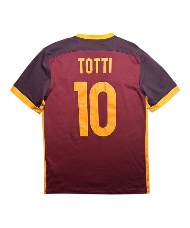 Roma Football Shirt Home 2015/2016 Totti 10 (M)