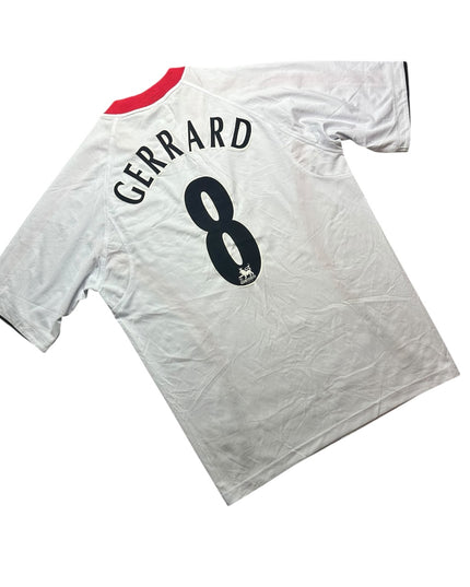Liverpool Football Shirt Away 2005/2006 Gerrard 8 (M)